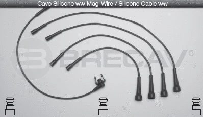 Kit de câbles d'allumage BRECAV 11.519