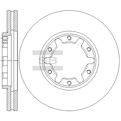 Disque de frein Hi-Q SD4255