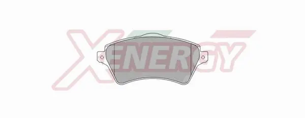 Kit de plaquettes de frein, frein à disque AP XENERGY X40784