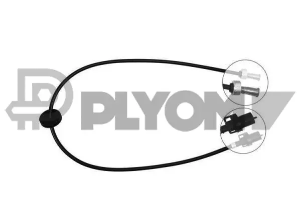 Câble flexible de commande de compteur PLYOM P085111