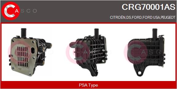 Radiateur, réaspiration des gaz d'échappement CASCO CRG70001AS