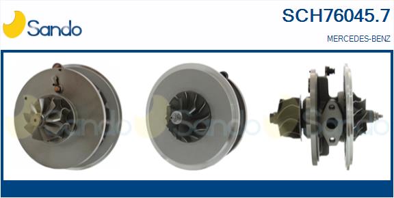 Groupe carter, turbocompresseur SANDO SCH76045.7