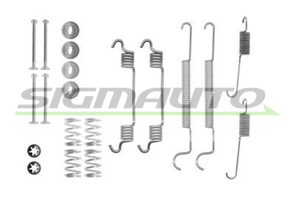 Kit d'accessoires, mâchoire de frein SIGMAUTO SK0873
