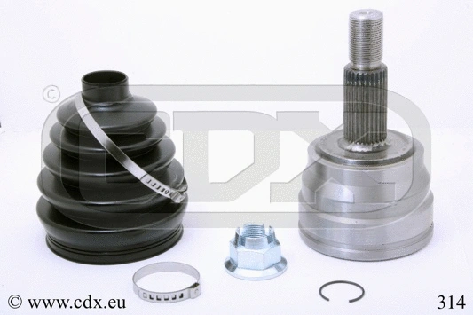 Jeu de joints, arbre de transmission CDX 314