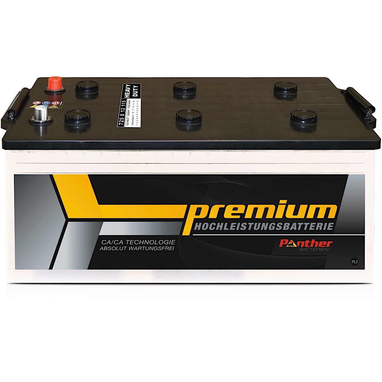 Batterie de démarrage PANTHER-BATTERIEN SB.7251200