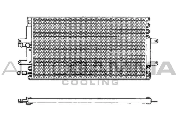 Condenseur, climatisation AUTOGAMMA 102840