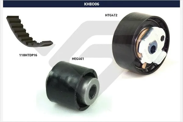 Kit de courroie crantée HUTCHINSON KHBO 06