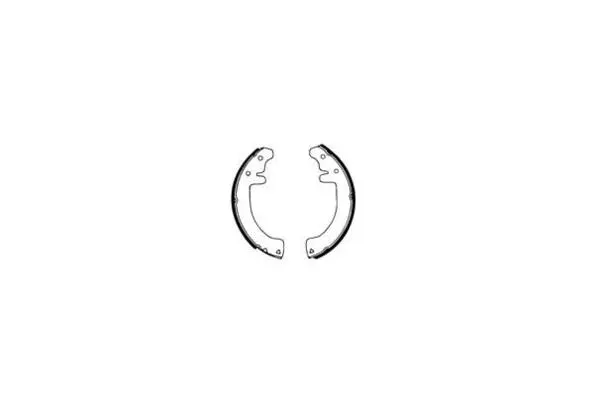 Jeu de mâchoires de frein E.T.F. 09-0187