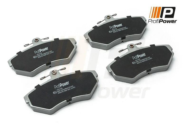 Kit de plaquettes de frein, frein à disque ProfiPower 1B1038