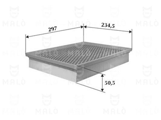 Filtre à air AKRON-MALÒ 1500395