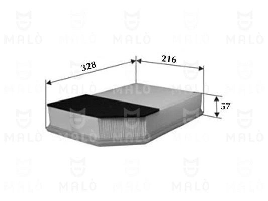 Filtre à air AKRON-MALÒ 1500537