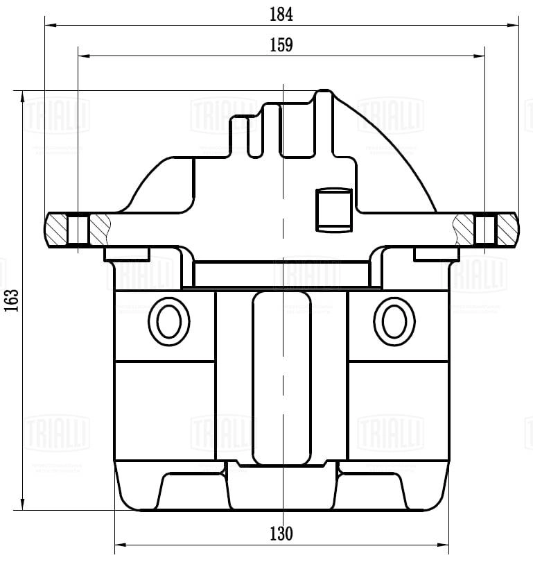 Étrier de frein TRIALLI CF 012103