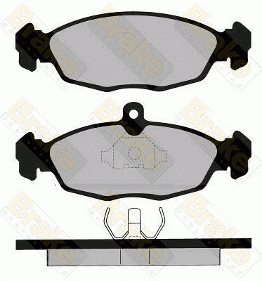 Kit de plaquettes de frein, frein à disque Brake ENGINEERING PA597