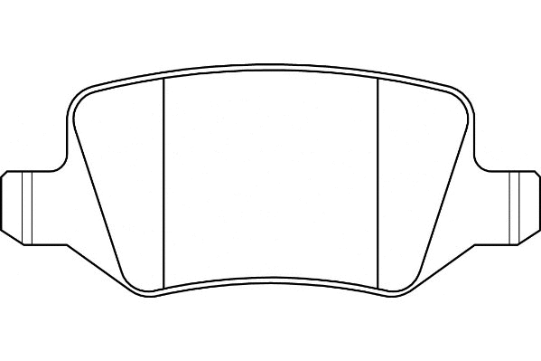 Kit de plaquettes de frein, frein à disque Omnicraft 2135585