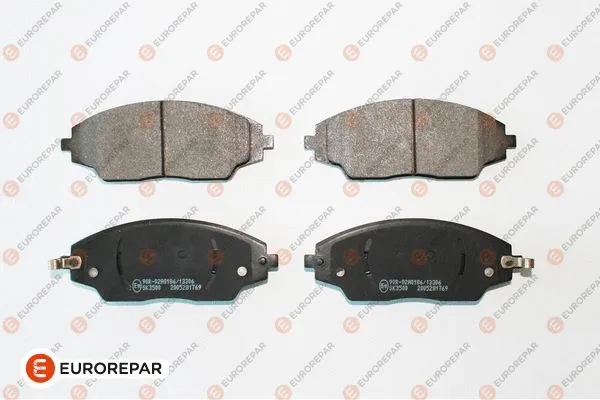 Kit de plaquettes de frein, frein à disque EUROREPAR 1675993580