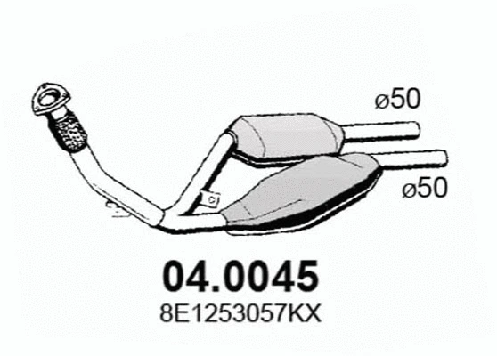 Catalyseur ASSO 04.0045
