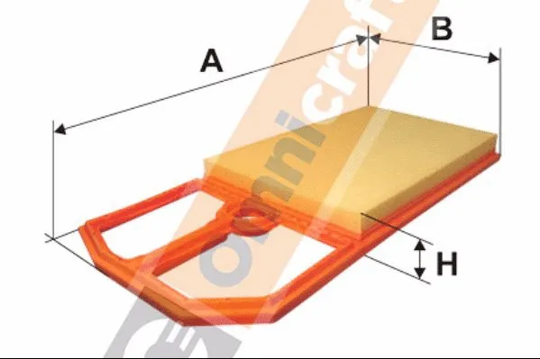 Filtre à air Omnicraft 2132947