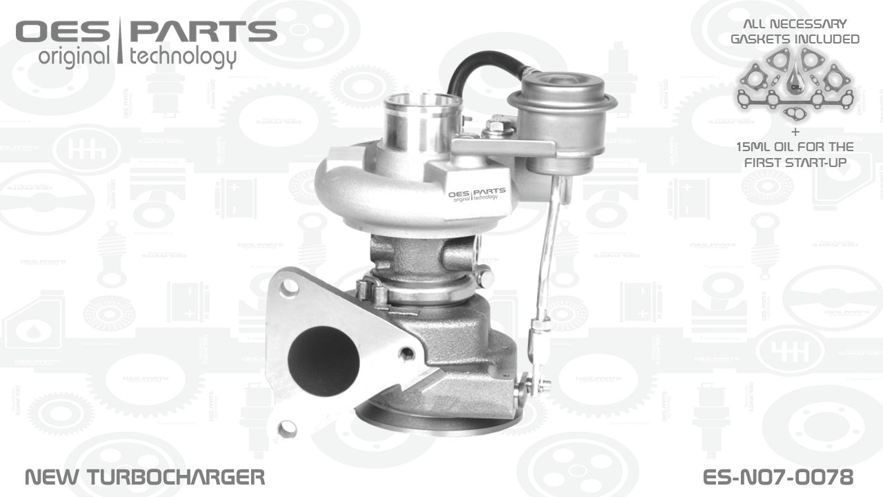 Turbocompresseur, suralimentation OES PARTS ES-N07-0078