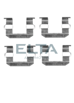 Kit d'accessoires, plaquette de frein à disque ELTA AUTOMOTIVE EA8659