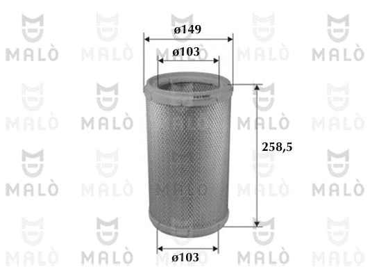 Filtre à air AKRON-MALÒ 1500034