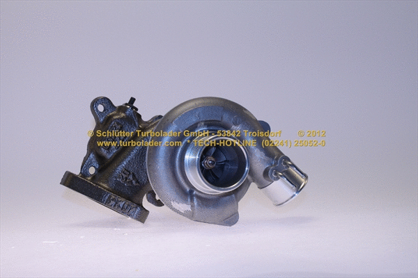 Turbocompresseur, suralimentation SCHLÜTTER TURBOLADER 172-05310