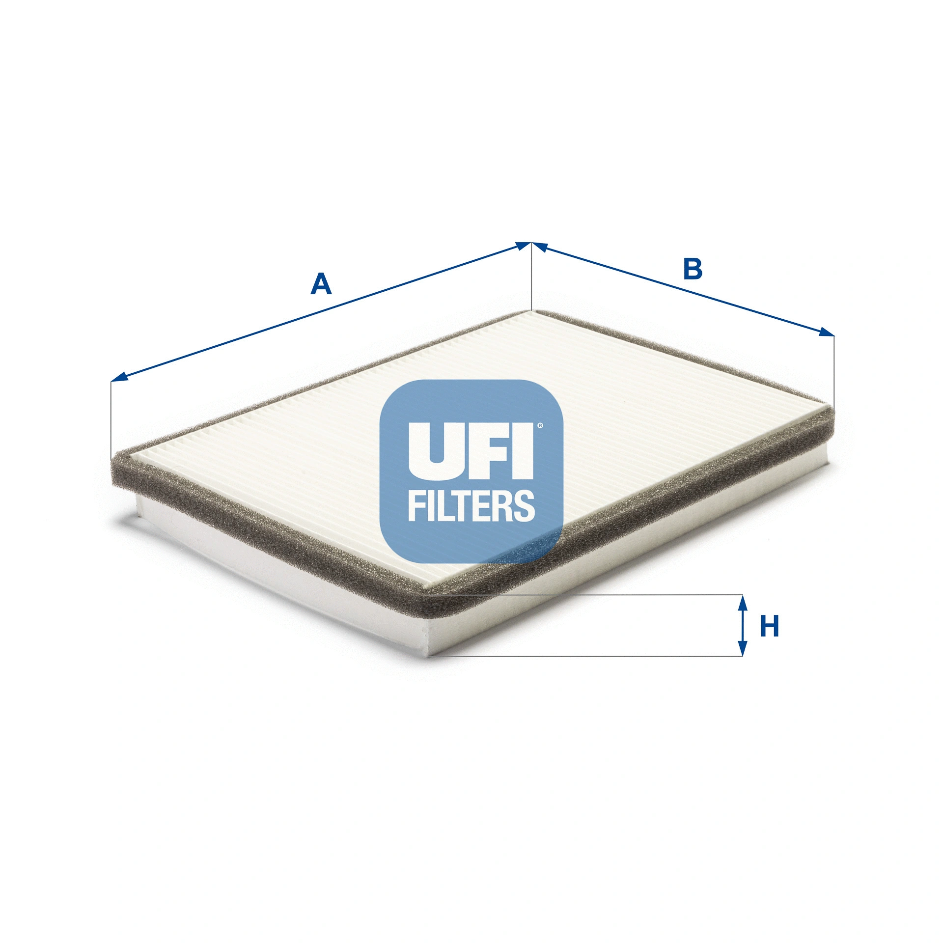 Filtre, air de l'habitacle UFI 53.004.00