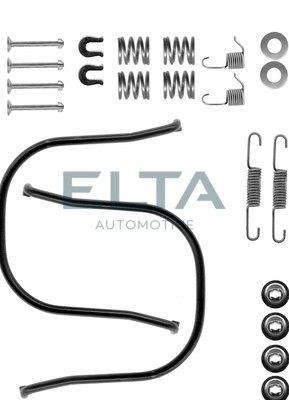Kit d'accessoires, mâchoire de frein ELTA AUTOMOTIVE EA8066