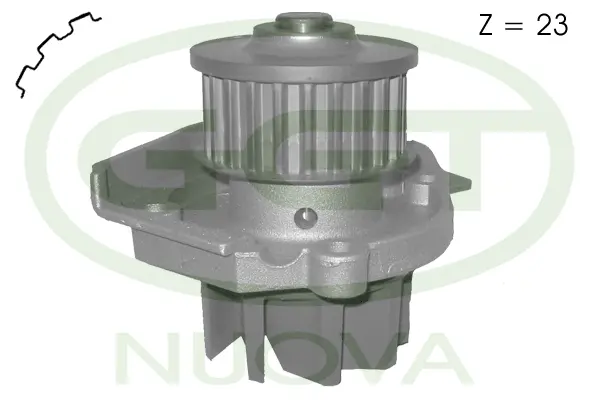 Pompe à eau, refroidissement du moteur GGT PA12549