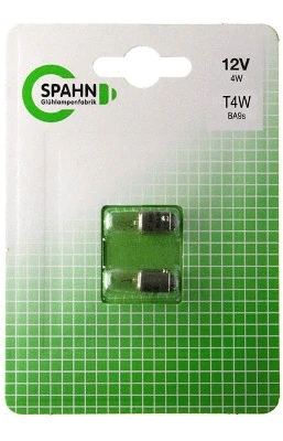 Ampoule, feu de stationnement/de position SPAHN GLÜHLAMPEN BL2504