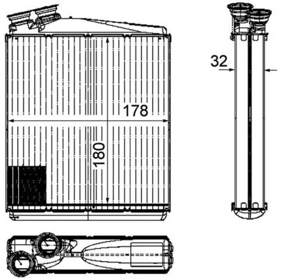Système de chauffage MAHLE AH 192 000P