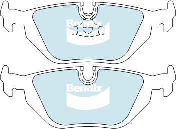 Kit de plaquettes de frein, frein à disque BENDIX-SEA DB1245 GCT