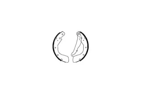 Jeu de mâchoires de frein E.T.F. 09-0477