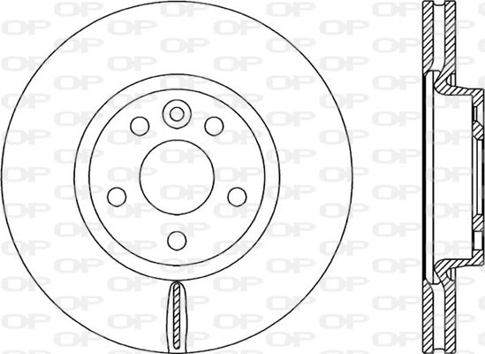 Disque de frein OPEN PARTS BDA2304.20