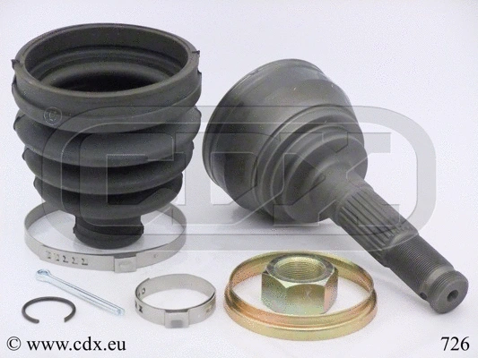 Jeu de joints, arbre de transmission CDX 726