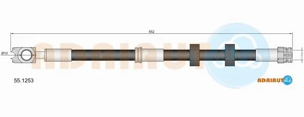 Flexible de frein ADRIAUTO 55.1253