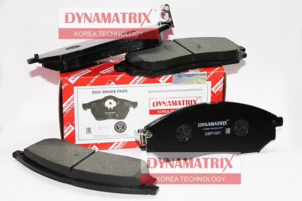 Kit de plaquettes de frein, frein à disque DYNAMATRIX DBP1881