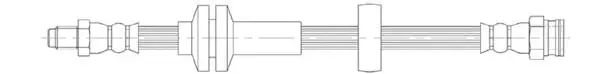 Flexible de frein Technika 46381