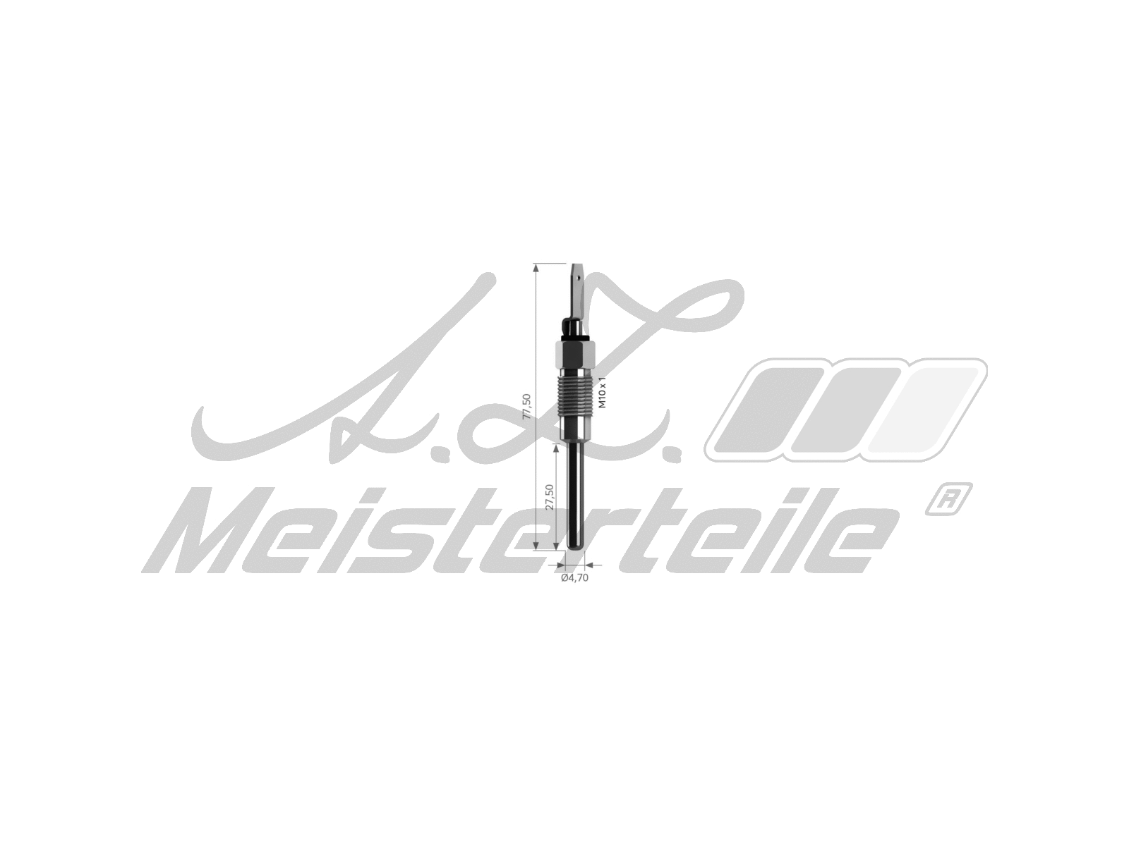Bougie de préchauffage A.Z. Meisterteile AZMT-49-040-1090