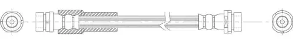 Flexible de frein Technika 42797