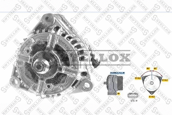 Alternateur STELLOX 88-02305-SX