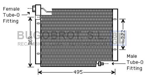 Condenseur, climatisation BUGOBROT 62-JE5004
