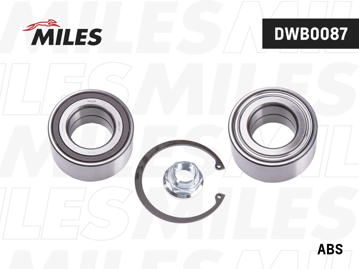 Kit de roulements de roue MILES DWB0087