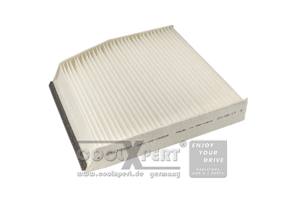 Filtre, air de l'habitacle BBR Automotive 001-10-16934