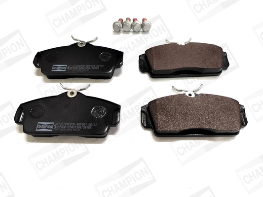 Kit de plaquettes de frein, frein à disque CHAMPION 572422CH