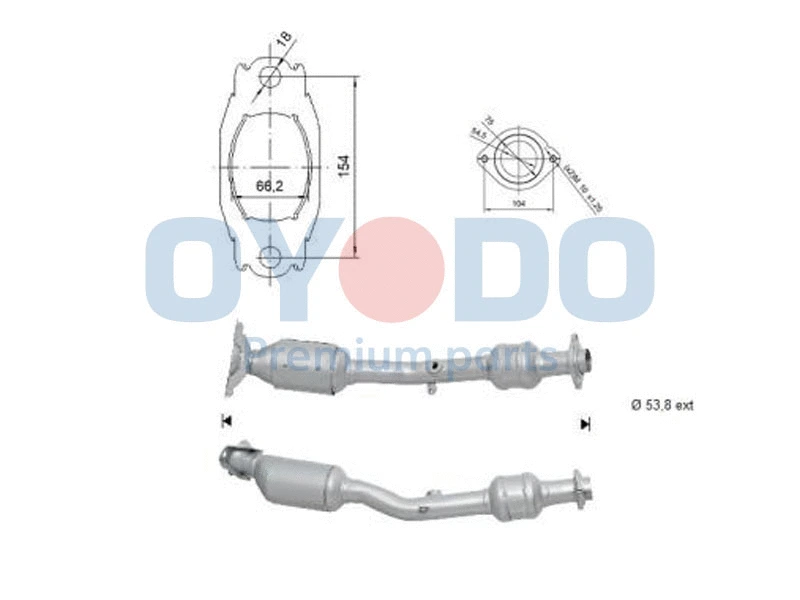 Catalyseur Oyodo 10N0130-OYO