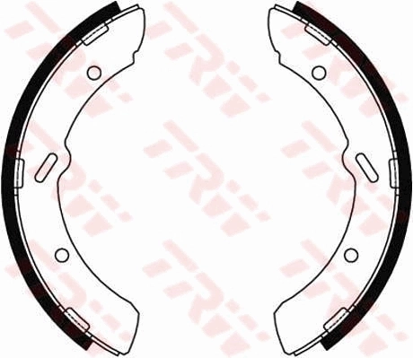 Jeu de mâchoires de frein TRW GS8459