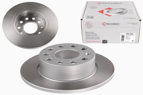 Disque de frein PROTECHNIC PRD5200