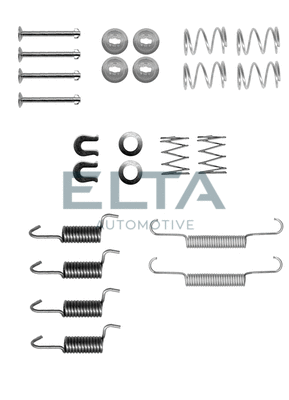 Kit d'accessoires, mâchoires de frein de stationnement ELTA AUTOMOTIVE EA8149
