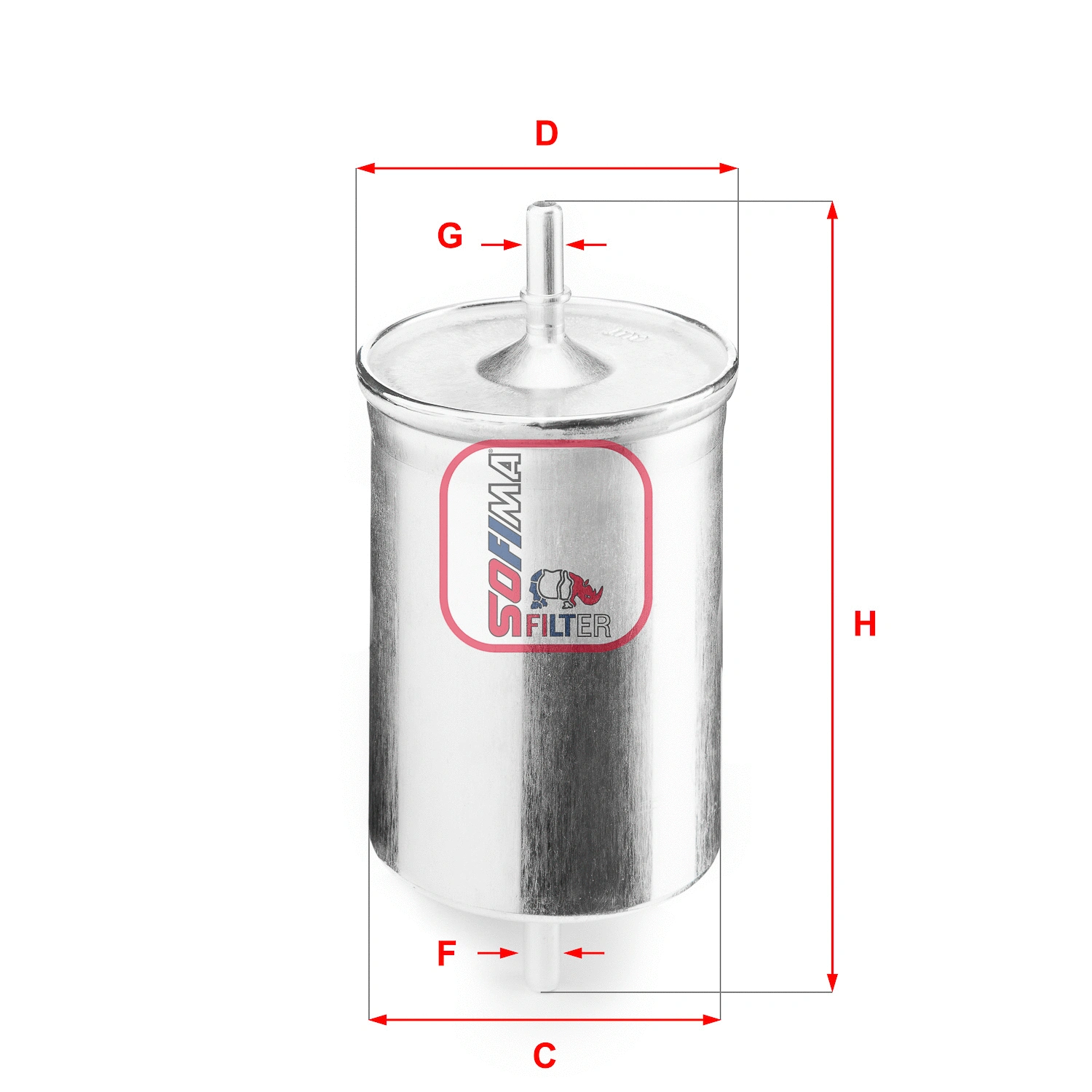 Filtre à carburant SOFIMA S 1718 B