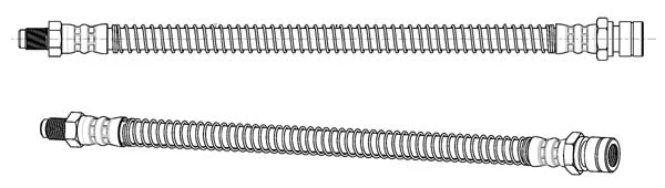Flexible de frein CEF 512700